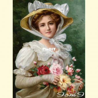 EstE 347 dama rosa