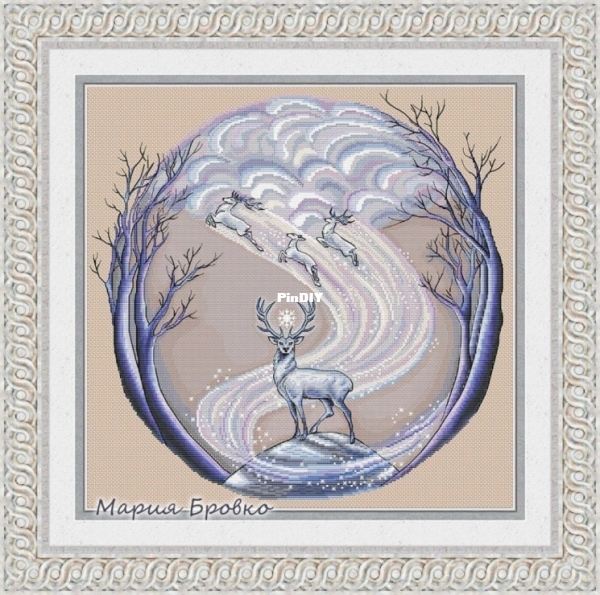 Brovko Maria - Snow Deers