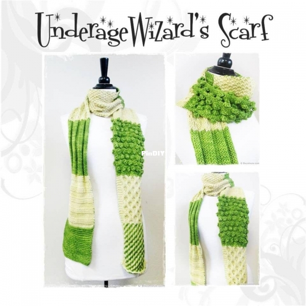 Underage Wizard scarf