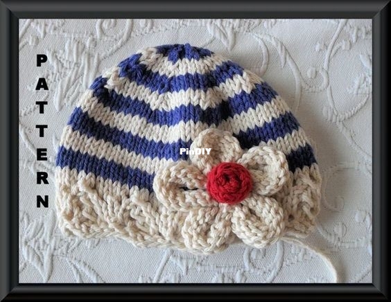 Stripes or Solids Baby Hat