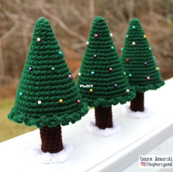 Laura Jaworski Pine Trees in the Snow.jpg