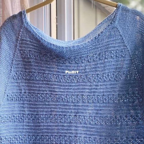 Kamilla Tee Adult by Claudia Q for EweKnit Toronto