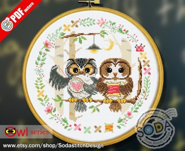 SODA Stitch SO-OP91 Cross Stitch Owl.jpg