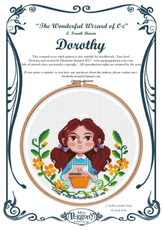 Mrs Peggotty Art - The wonderful Wizard of Oz -Dorothy.jpg