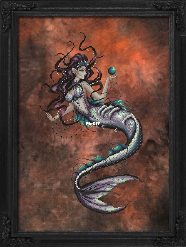 Bella Filipina Cross Stitch Design-Temptress of the Cursed Sea1.jpg