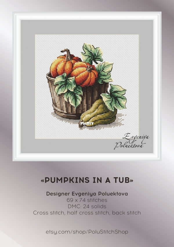 Poluektova Evgenia-Pumpkins in a Tub.jpg
