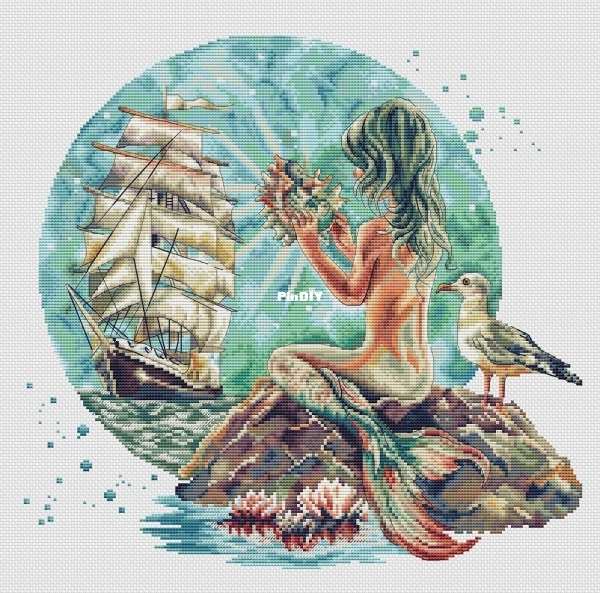 Mermaid and Ship .jpg