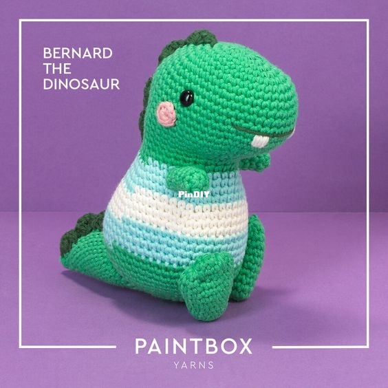Bernard the Dinosaur Paintbox Yarns