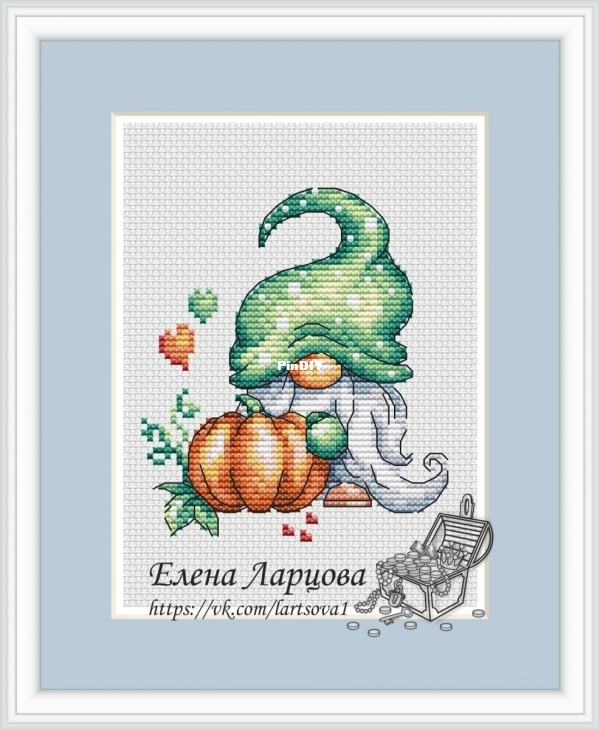 Elena Lartsova - Gnome With Pumpkin.jpg