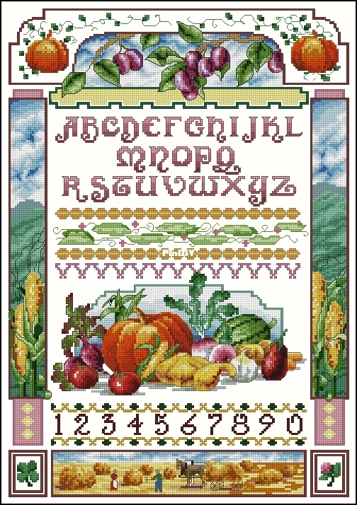 Janlynn 105-14 Harvest  Sampler.jpg