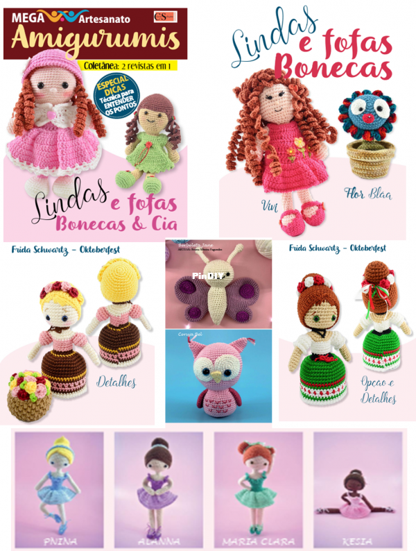 Mega Artesanato - Amigurumis - Revista N17 - 2022 (Portugués)