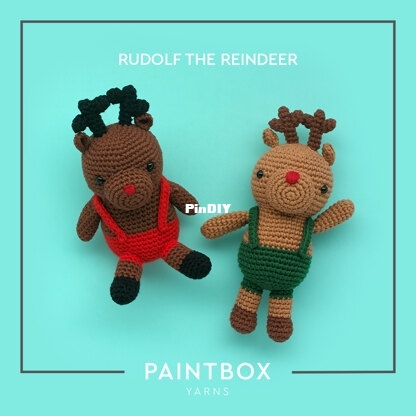 Rudolph the Reindeer PaintBox Yarns Free