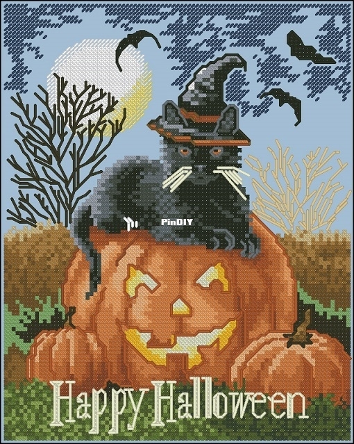 Jeanette Crews Designs 714-K Halloween Kitty XSD.jpg