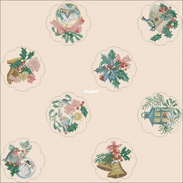 Nappe de Noel - Creation Point de Croix 85 XSD.jpg