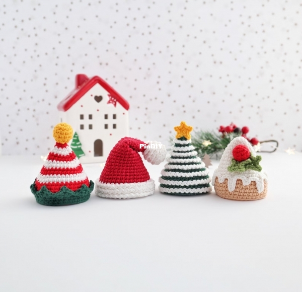 Gennadi Shop - Olya Vessna - Deshkovskaya - Christmas hats for Mini penguins.jpg