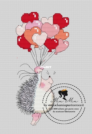 riccio con palloncini -schema punto croce animaletti.jpg