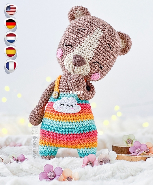 One and Two Company - Carolina Guzman - Happy the Rainbow Bear.jpg
