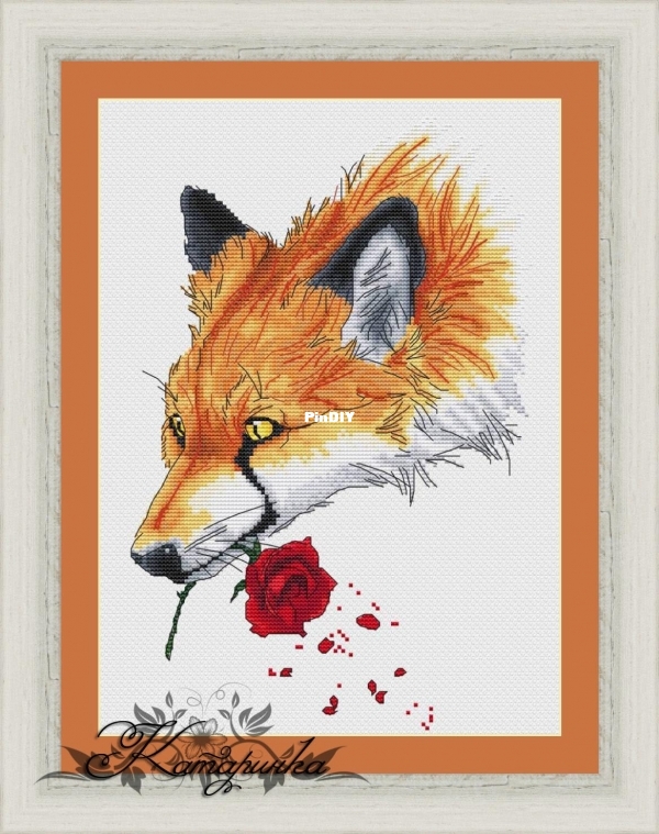 Fox with a Rose.jpg
