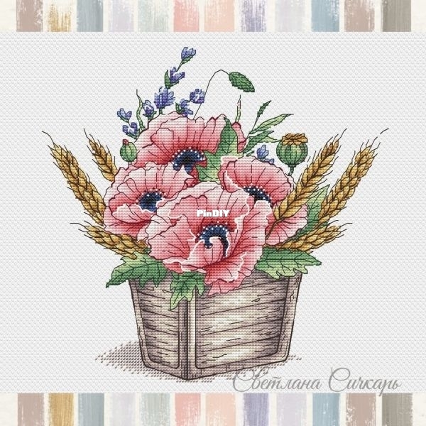 Bouquet of poppies by Svetlana Sichkar orig.jpg