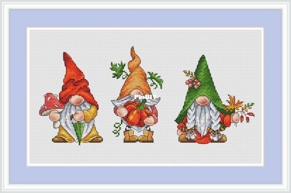 Fall Gnomes Anna Petunova orig.jpg