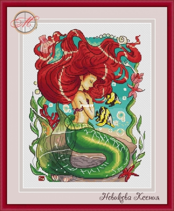 Ksenia Novikova - Redhead Mermaid.jpg