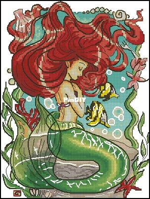 Ksenia Novikova - Redhead Mermaid.jpg