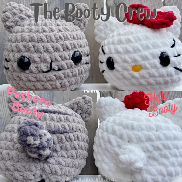 Crochet by Sarah Louise - Sarah Townsend - The Booty Crew - Hello Booty &amp; Pushee.png