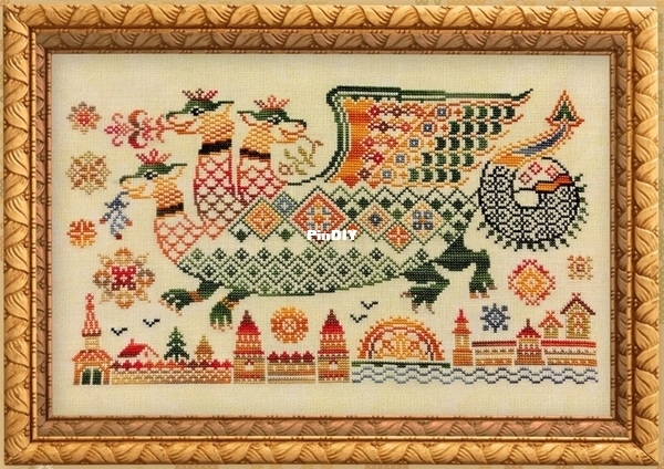 OwlForest Embroidery-Serpent Gorynych.jpg