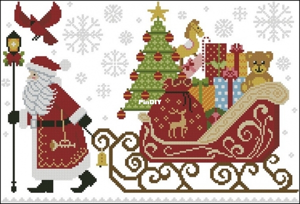 Cottage Garden Samplings CSG-1078 Christmas Delivery XSD.jpg