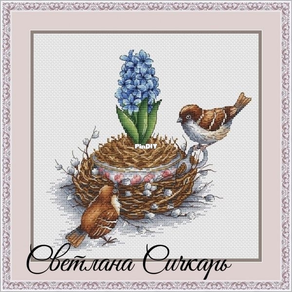 hyacinth and sparrows by Svetlana sichkar.jpg