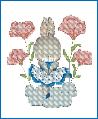 Paradise_Stitch_Blue_Bunny_Olga_Lankevich.jpg