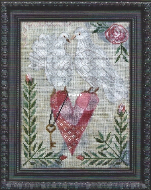 Cottage Garden Samplings - CGS-1068 - A Time For All Seasons Series 2 - Love Is .jpg