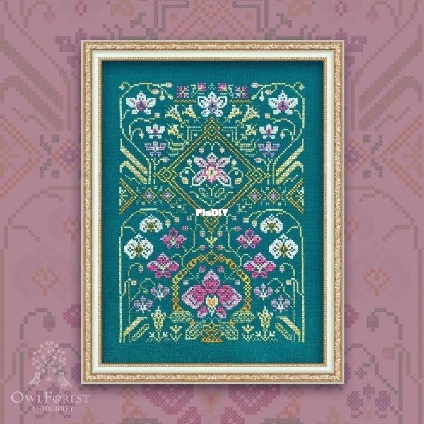 OwlForest Embroidery - 0205-О-E - Orchids.jpg
