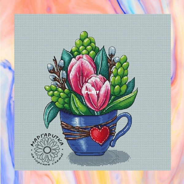 Шелихова - Весенняя чашка  .jpg