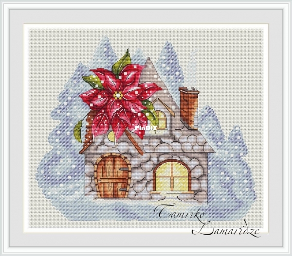 Winter House and Poinsettia.jpg