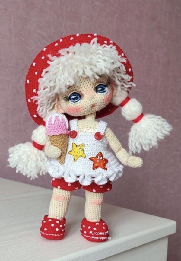 Ekaterina Egorova baby girl pattern 