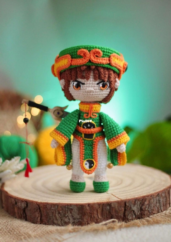 Amigurumisdavit - Vitória Ferreira - Syaoran Li - Portugues