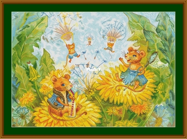 Крутикова - Мышки и одуванчики.jpg