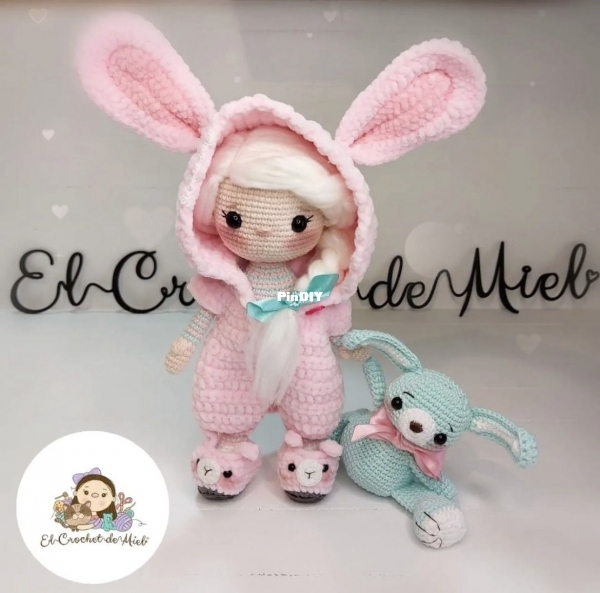 El Crochet de Miel - Miel y Galletas - Bombón Bunnia y MashmaBunnie - Spanish