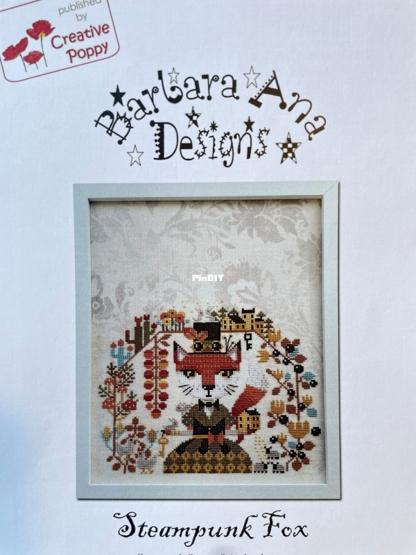 Barbara Ana Designs BAN331 Steampunk Fox.jpg