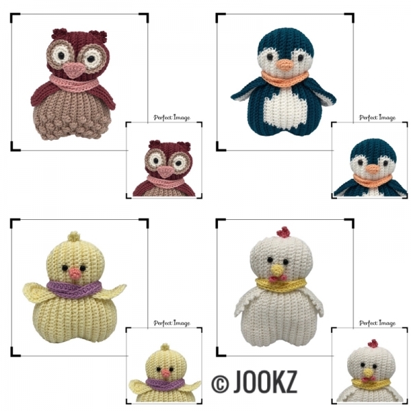 Mini Combi Ribblz - Owl, Penguin, Chicken and Chick.jpeg