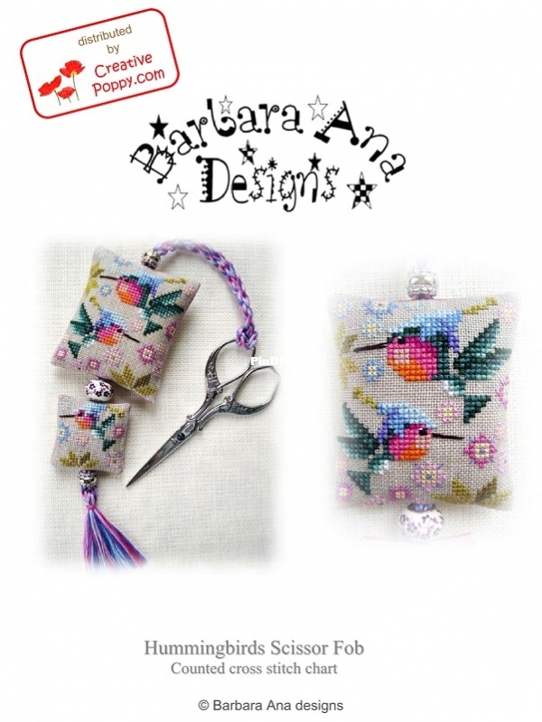 Barbara Ana Designs - Hummingbird Scissor Fob.jpg