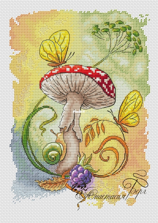 Sunny Toadstool by Anastasia Berg.jpg