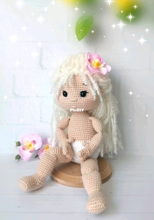 Lyubov Goncharova - Любовь Гончарова - МК Ариша - Doll Arisha  28 cm - Russian