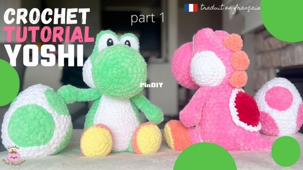 Crochet Pink Pumpkin Yoshi and Egg.jpg