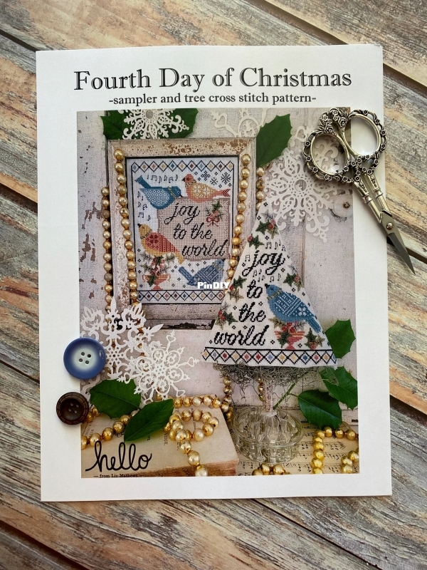 Hello from Liz Mathews - Fourth Day of Christmas Sampler &amp; Tree.jpg