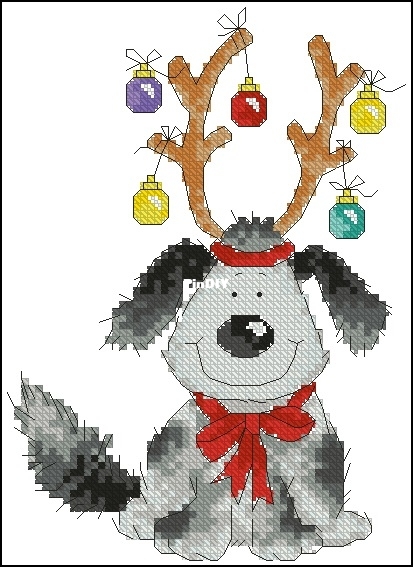 Margaret Sherry - Reindeer Dog - CS217 XSD.jpg