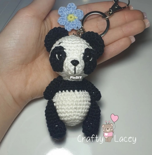 Crafty Lacey Keychain Panda 1.jpeg
