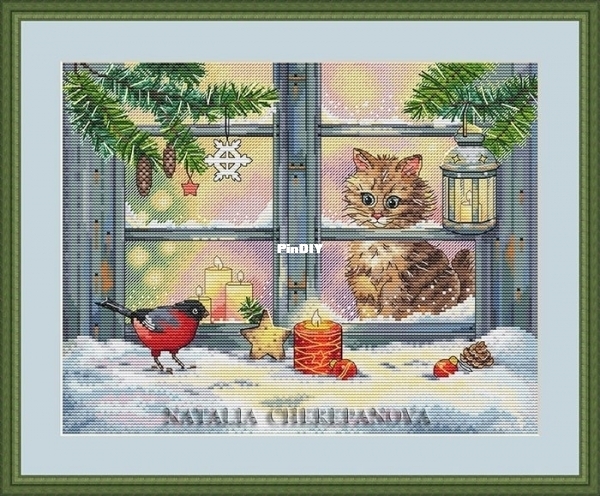 Feathered Guest by Natalia Cherepanova orig.jpg