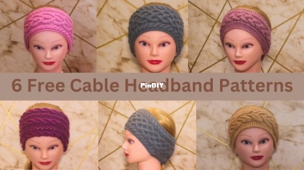 6 Free Cable Knitted Headband Patterns - Sweater Bunai By Sunayana Negi.jpg